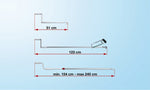 Manivela FIAMMA 154 - 240cm - EVONomad