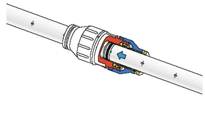 Manson de sprijin Superseal de 12 mm pentru teava Speedpex - EVONomad