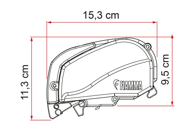 Marchiza de acoperis Fiamma F80S - EVONomad