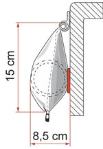 Marchiza in saculet Rulota & Autorulota - Fiamma Caravanstore 250 - EVONomad