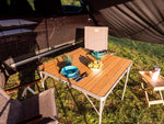 Masa de camping pliabila Matera - versiunea anilor 90 si 120 - EVONomad