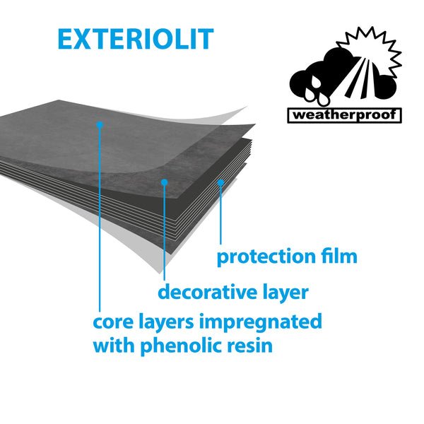 Masa de camping Tabylo Exterio 100 - Granite Design - EVONomad