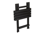 Masa plianta simpla din aluminiu negru - EVONomad