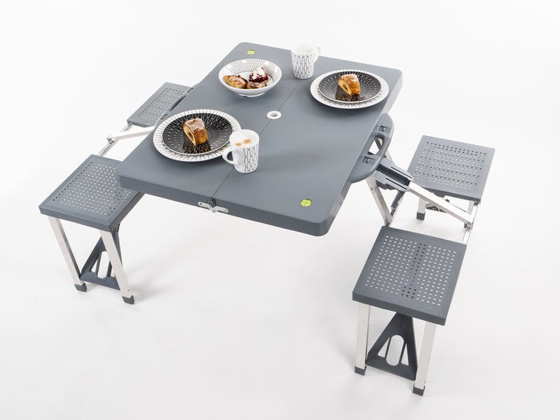 Mc Camping grup masa de picnic pentru 4 persoane - 85 x 65cm - EVONomad