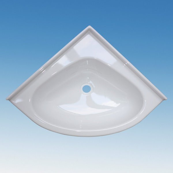 Mini lavoar coltar 345x345mm alb - EVONomad