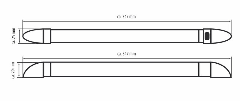 Mini lumina de linie LED de 12 V - EVONomad