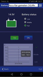 Monitor de baterie Bluetooth Haba - Sense - EVONomad