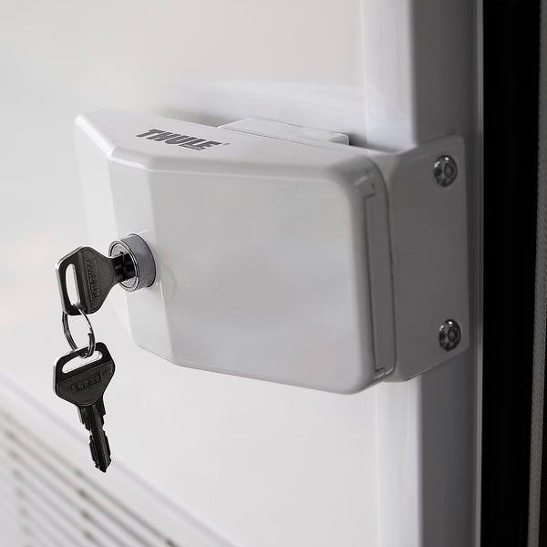 Montare pentru incuietoarea usii pentru tocul usii - cu cheie la fel - set de 3 - EVONomad