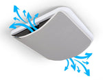 NiteAir 50 x 50 - Capac de ventilatie de acoperis pentru hote / ventilatoare de acoperis - EVONomad