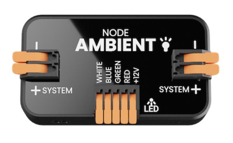 NODE - Ambient - diminuarea luminii si controlul culorii - EVONomad