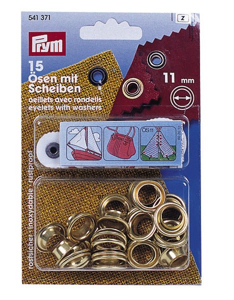 Ochiuri din alama cu saibe - 11 mm - EVONomad