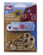 Ochiuri din alama cu saibe - 11 mm - EVONomad