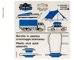 Ochiuri din plastic 15 mm, 12 buc - EVONomad