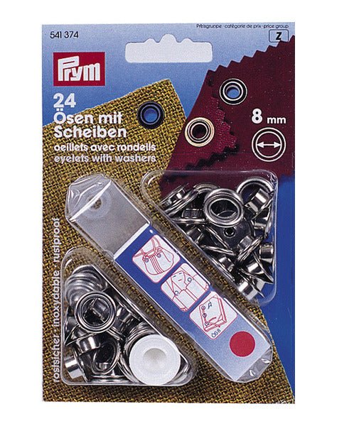 Ochiuri si saibe 8mm, 24 buc. - EVONomad
