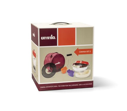 Omnia Kit 2 cuptor camping set complet - EVONomad