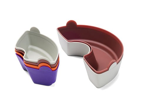 Omnia set 6 matrite silicon cuptor camping - EVONomad