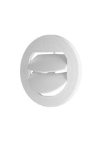 Orificiul de aerisire poate fi inchis pentru incalzire suplimentara. Airtronic D2, Ø50/60mm, alb - EVONomad