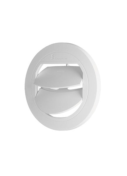 Orificiul de aerisire poate fi inchis pentru incalzire suplimentara. Airtronic D2, Ø50/60mm, alb - EVONomad