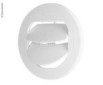 Orificiul de aerisire poate fi inchis pentru incalzitorul auxiliar Airtronic D3, Ø90mm, alb - EVONomad