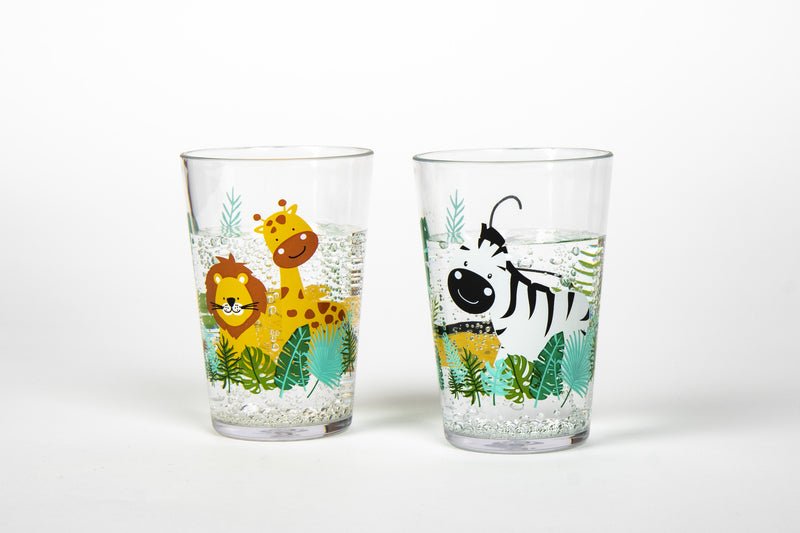 Pahare cu motiv SAFARI, set de 2 - EVONomad