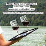 Pahare de vin magnetice din plastic 0,3 l cu placute - set de 2 - EVONomad