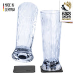 Pahare magnetice de bere din plastic 0,5 l - set de 2 - EVONomad