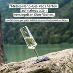 Pahare magnetice de sampanie din plastic 0,15 l - set de 2 - EVONomad