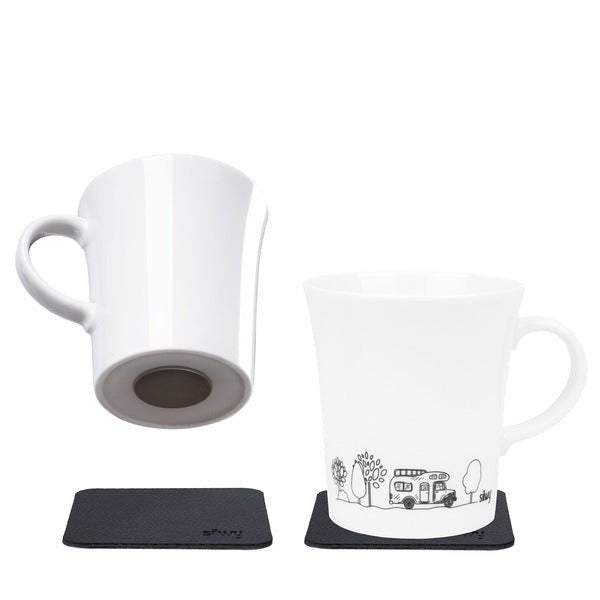 Pahare magnetice Silwy 270ml, set de 2 - EVONomad