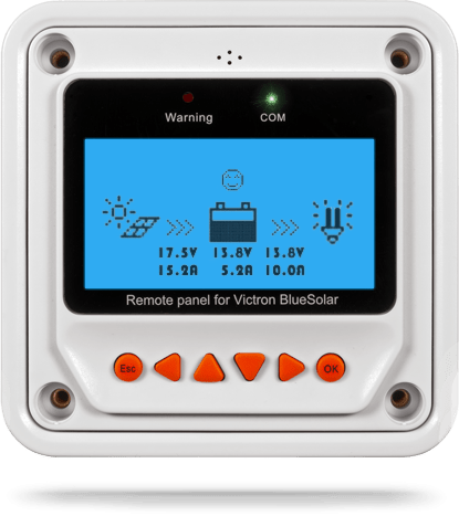 Panou la distanta - Remote Panel for BlueSolar PWM - Pro - EVONomad