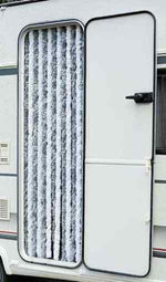 Perdea insecte polar 56 x 185 gri/alb - EVONomad