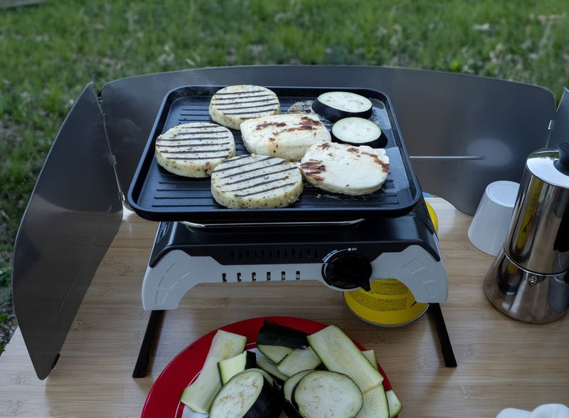 Placa de gratar cu caneluri Cook'n'Fold - EVONomad