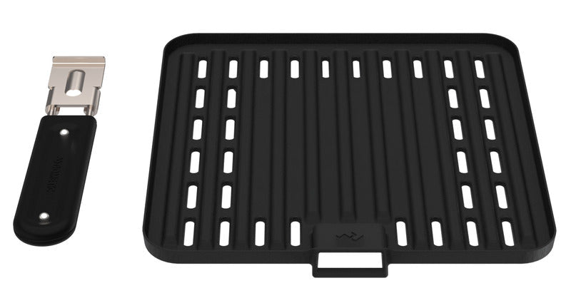 Placa de gratar cu nervuri VAN COOK  Maner detasabil - EVONomad