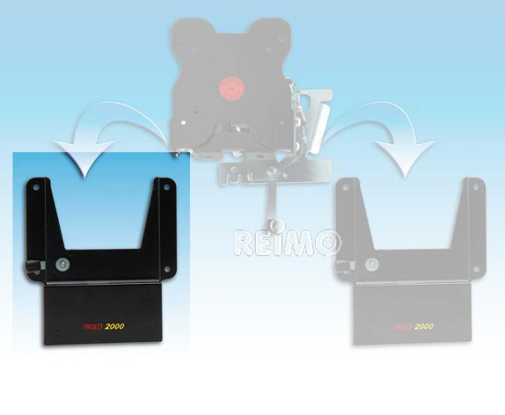 Placa suplimentara de perete pentru art. nr. 496801 cu priza 12V + antena - EVONomad