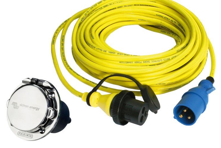 Plug 16A 250Vac (2p 3w) for Power Inlet 16A - EVONomad