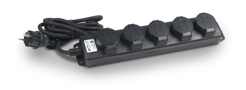 Priza multipla cu 5 cai cu cablu de 2,5 m - EVONomad