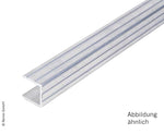 Profil U din aluminiu tija de 15 mm 1,4 m - EVONomad