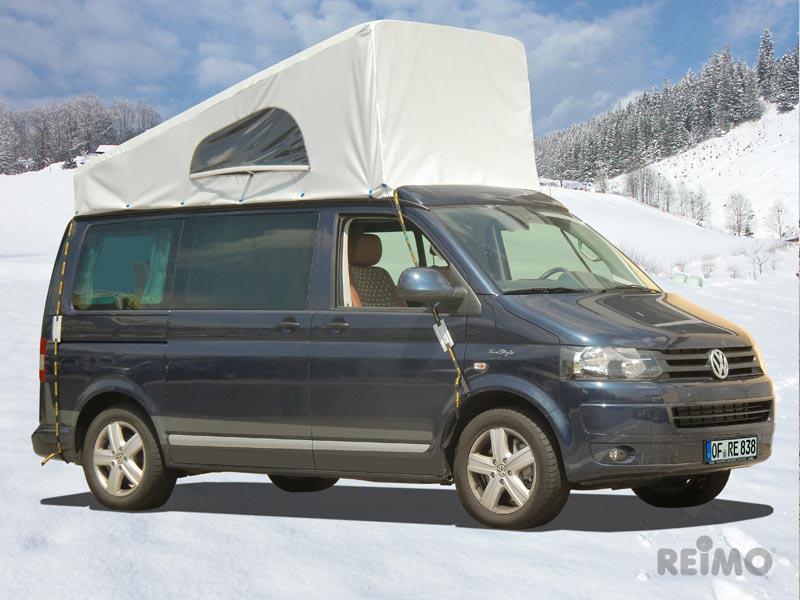 Protectie impotriva intemperiilor pentru acoperis vertical VW T5/6 LR Easyfit in fata - EVONomad