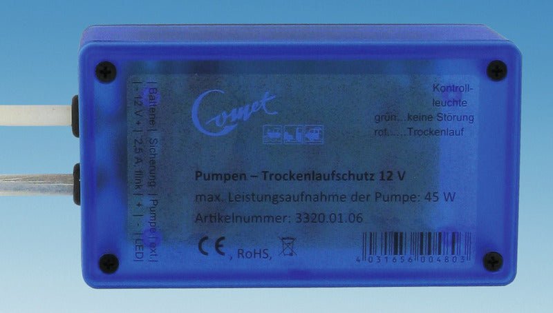 Protectie la functionare uscata a pompei 12V/max 45W - EVONomad