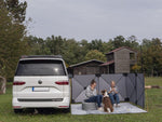 Protectie vant Smögen - 500 x 125 cm - Gri - EVONomad