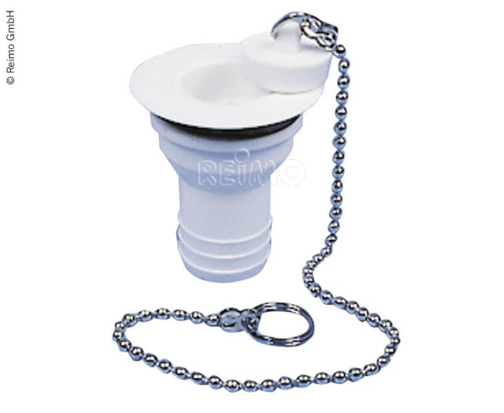 Racord de evacuare a apei furtun drept 1", deschidere de scurgere 31 mm, pachet de 10 - EVONomad