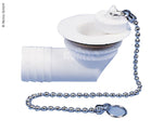 Racord de scurgere furtun unghiular 1", deschidere de scurgere 31 mm, pachet de 10 - EVONomad