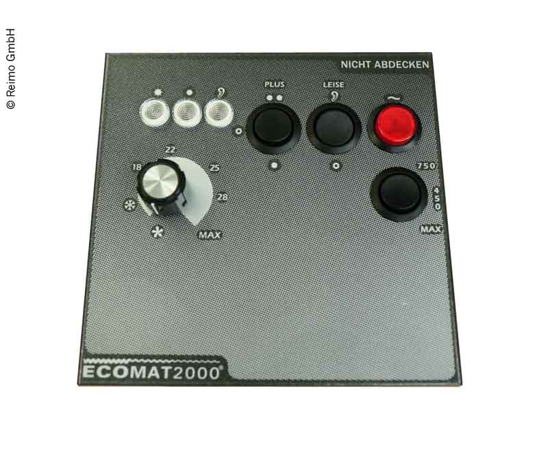 Radiator electric cu ventilator Ecomat 2000 Select - EVONomad