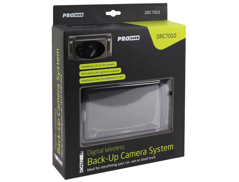 Radio cu camera de vedere spate 12V - Sistem de camera digitala color - Monitor color de 7 inchi - EVONomad
