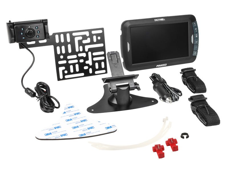 Radio cu camera de vedere spate 12V - Sistem de camera digitala color - Monitor color de 7 inchi - EVONomad