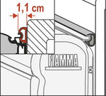 Rain Guard S - cauciuc de etansare pentru F45, F50, F55 - 1 metru de rulare - EVONomad