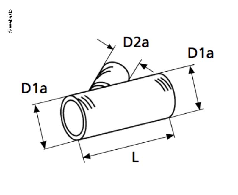 Ramura 45° 145mm - EVONomad
