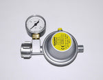Regulator de gaz cu manometru pentru butelie de gaz - 30 mbar - EVONomad