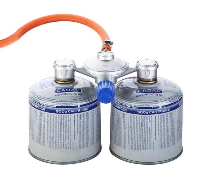 Regulator de presiune gaz EN417 Dublu 50 mbar - EVONomad