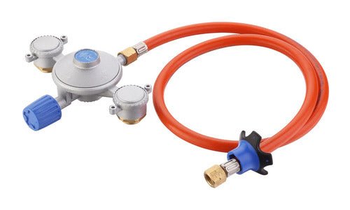Regulator de presiune gaz EN417 Dublu 50 mbar - EVONomad
