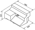 Rezervor apa 80 l - Fiat Ducato si modele similare fabricate 1994 - 2006 - EV 1711 - EVONomad